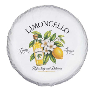 Italian Summer Limoncello Lemon Liqueur Amalfi Italy Spare Tire Cover TS11 Print Your Wear
