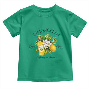 Italian Summer Limoncello Lemon Liqueur Amalfi Italy Toddler T Shirt TS11 Irish Green Print Your Wear