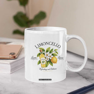 Italian Summer Limoncello Lemon Liqueur Amalfi Italy Coffee Mug TS11 Print Your Wear