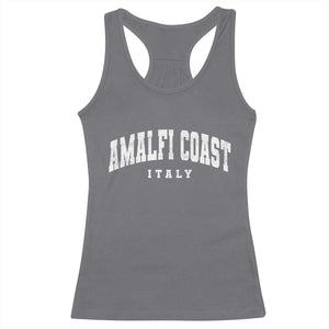 Amalfi Coast Italy Vintage Travel Souvenirs Racerback Tank Top TS11 Charcoal Print Your Wear