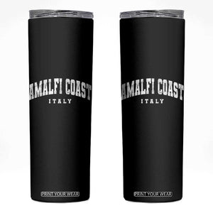 Amalfi Coast Italy Vintage Travel Souvenirs Skinny Tumbler TS11 Black Print Your Wear