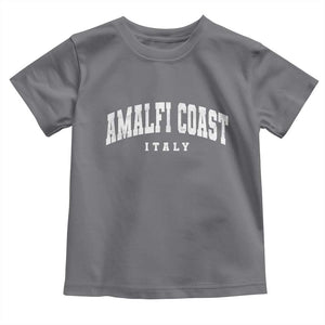 Amalfi Coast Italy Vintage Travel Souvenirs Toddler T Shirt TS11 Charcoal Print Your Wear