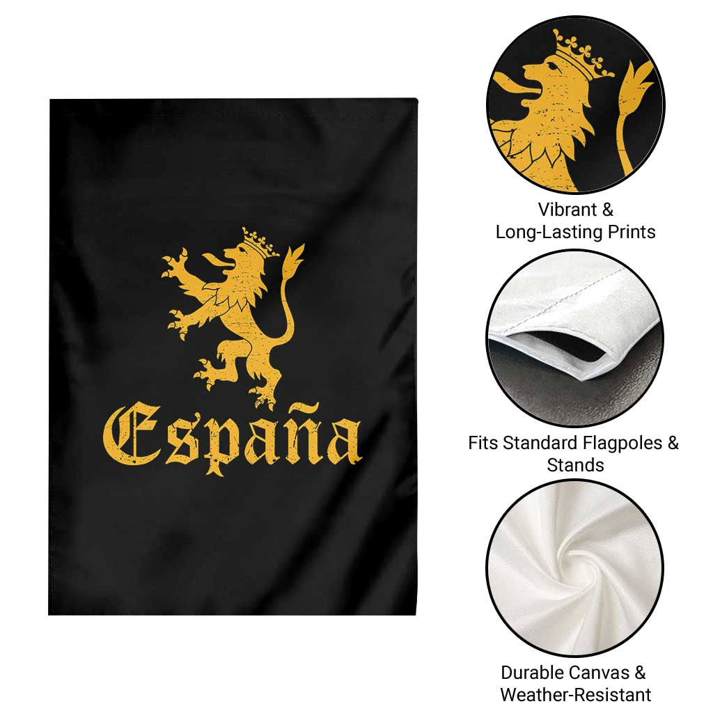Espana Spain Lion Symbol Spanish Spaniard Pride Garden Flag