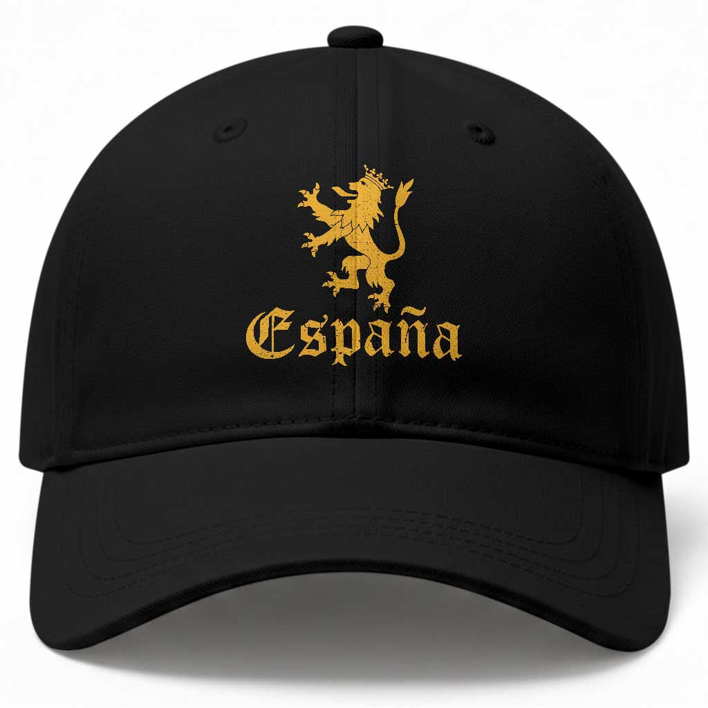 Espana Spain Lion Symbol Spanish Spaniard Pride Baseball Cap TS11 Print Your Wear