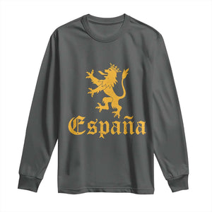 Espana Spain Lion Symbol Spanish Spaniard Pride Long Sleeve Shirt