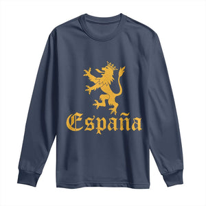 Espana Spain Lion Symbol Spanish Spaniard Pride Long Sleeve Shirt