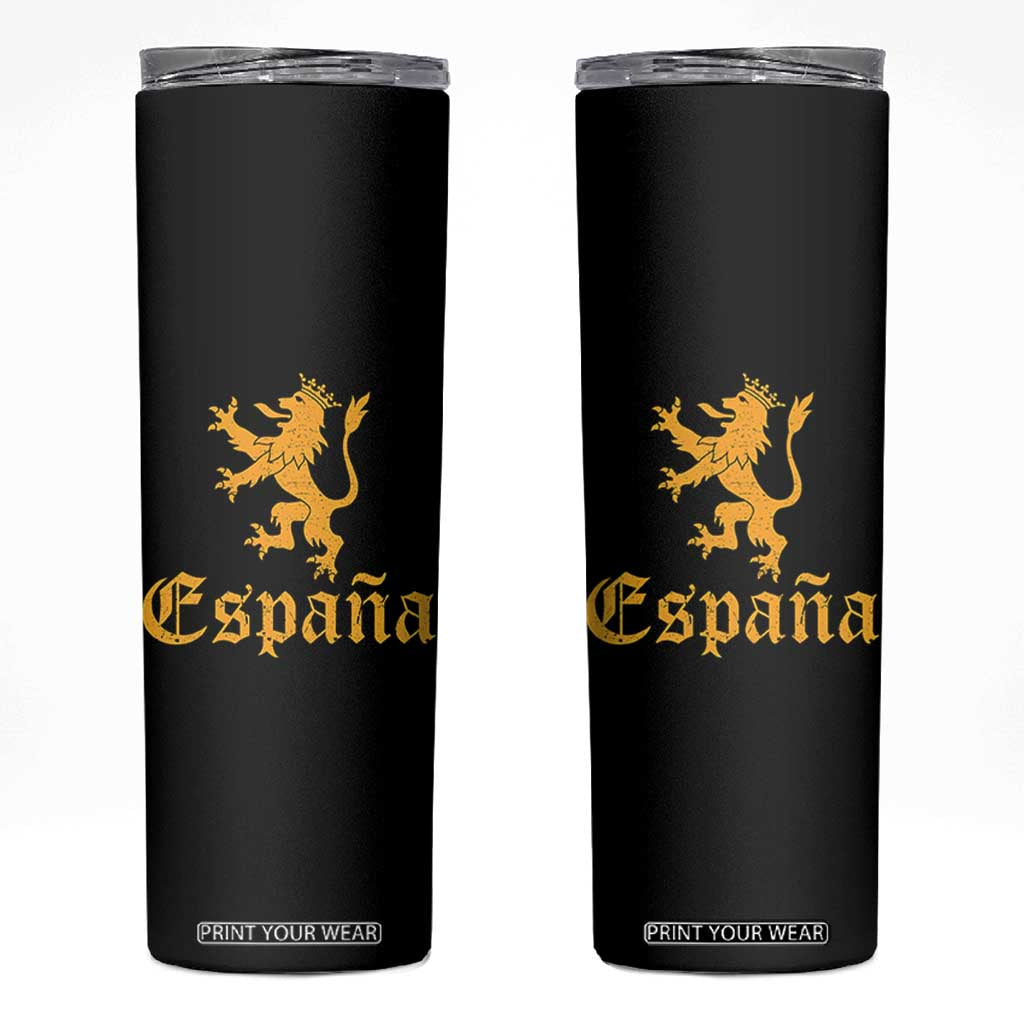 Espana Spain Lion Symbol Spanish Spaniard Pride Skinny Tumbler
