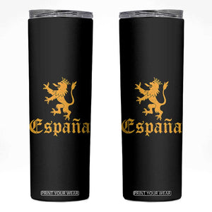 Espana Spain Lion Symbol Spanish Spaniard Pride Skinny Tumbler