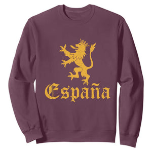 Espana Spain Lion Symbol Spanish Spaniard Pride Sweatshirt