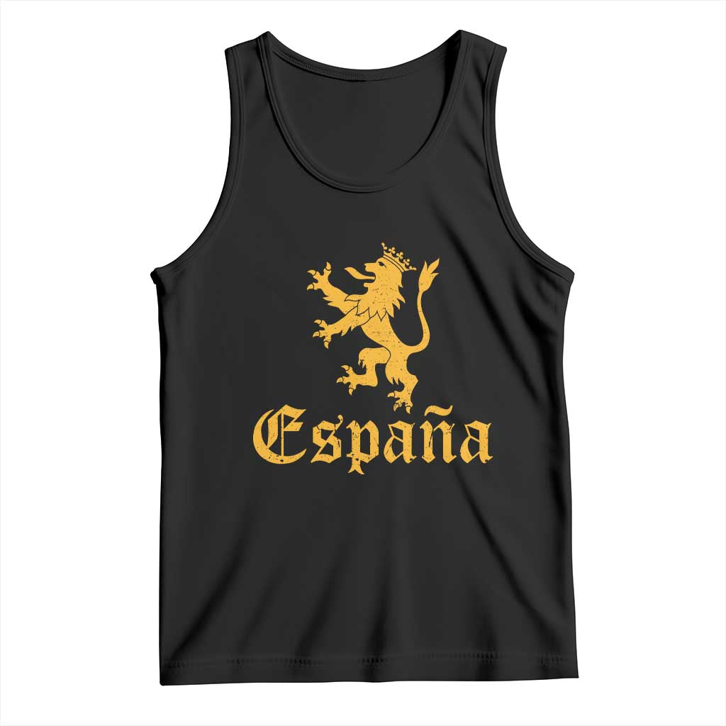 Espana Spain Lion Symbol Spanish Spaniard Pride Tank Top
