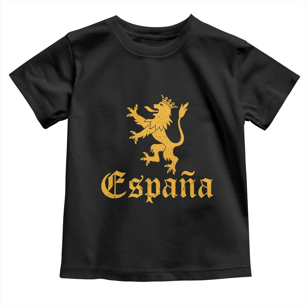Espana Spain Lion Symbol Spanish Spaniard Pride Toddler T Shirt
