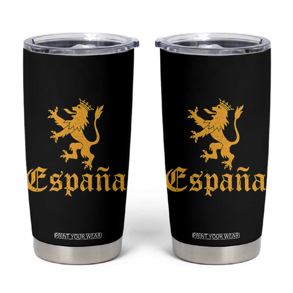 Espana Spain Lion Symbol Spanish Spaniard Pride Tumbler Cup