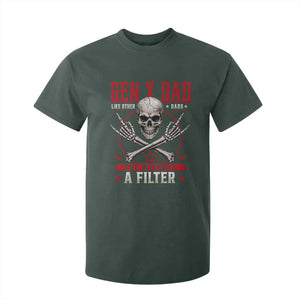 Gen X Dad Like Other Dads But Without A Filter T Shirt For Kid Funny Fathers Day