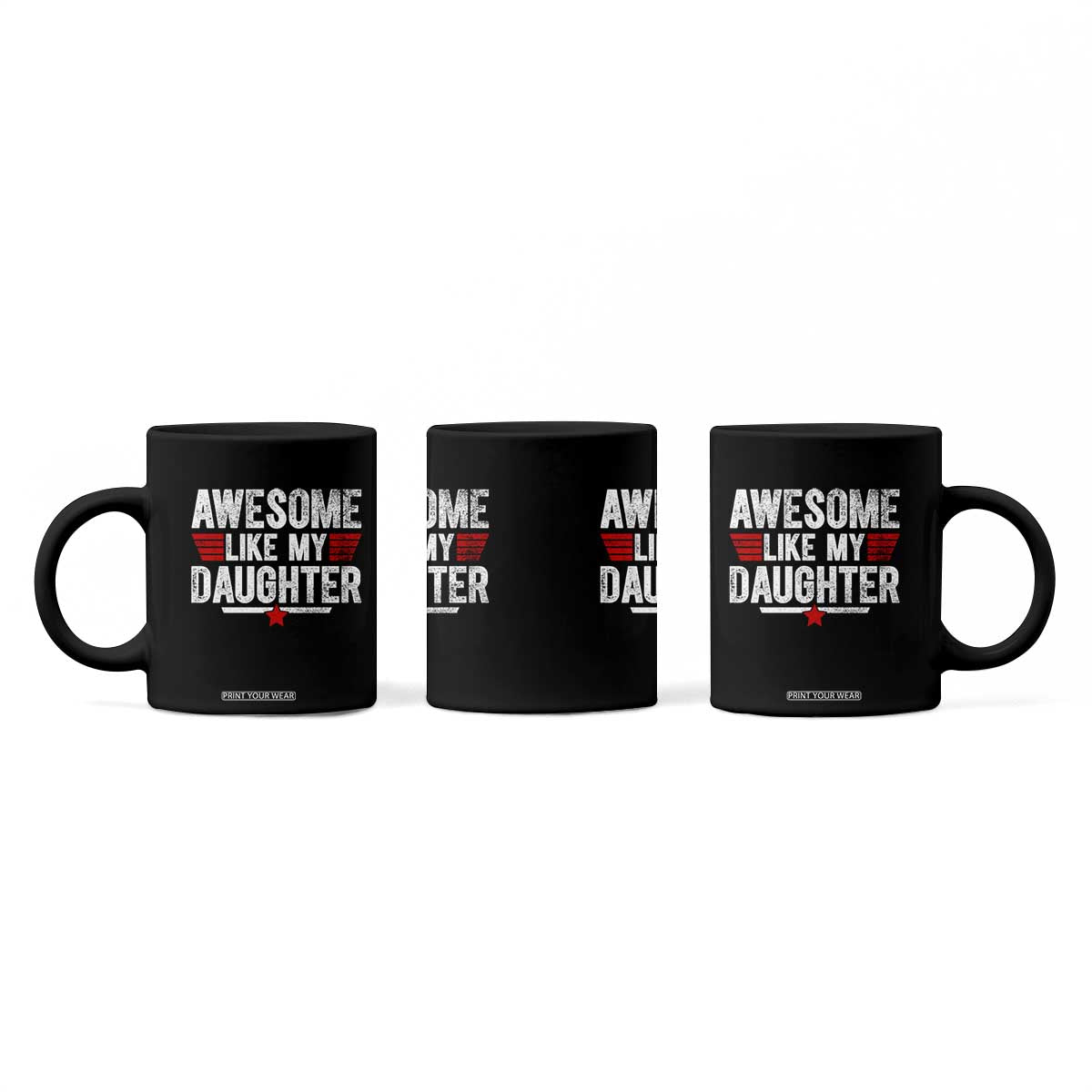 Awesome Like My Daughter Coffee Mug Funny Girl Dad Quote