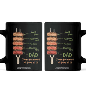 Grill Dad Coffee Mug You're The Rarest of Them All BBQ Father