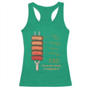 Grill Dad Racerback Tank Top You're The Rarest of Them All BBQ Father