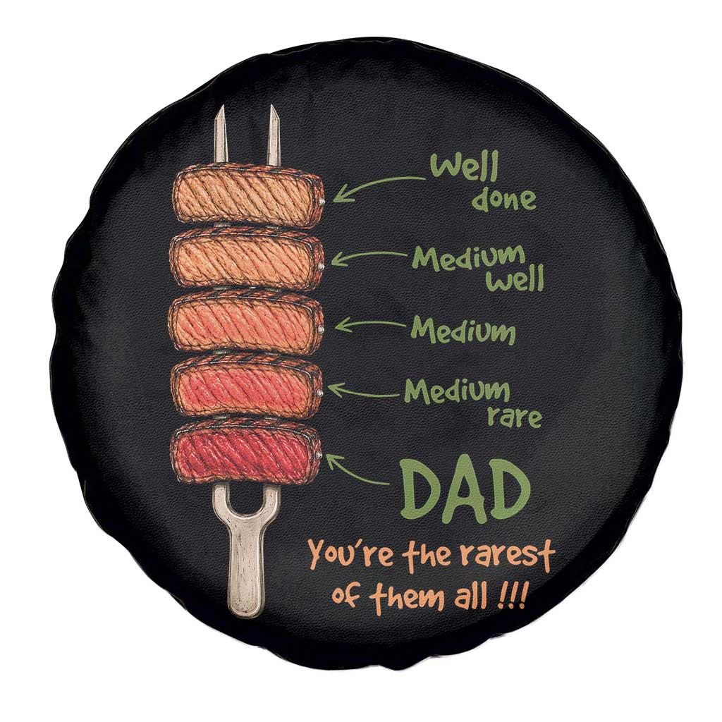 Grill Dad Spare Tire Cover You're The Rarest of Them All BBQ Father TS11 Print Your Wear