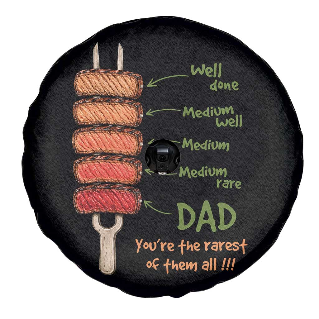 Grill Dad Spare Tire Cover You're The Rarest of Them All BBQ Father TS11 Print Your Wear