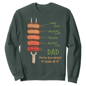 Grill Dad Sweatshirt You're The Rarest of Them All BBQ Father