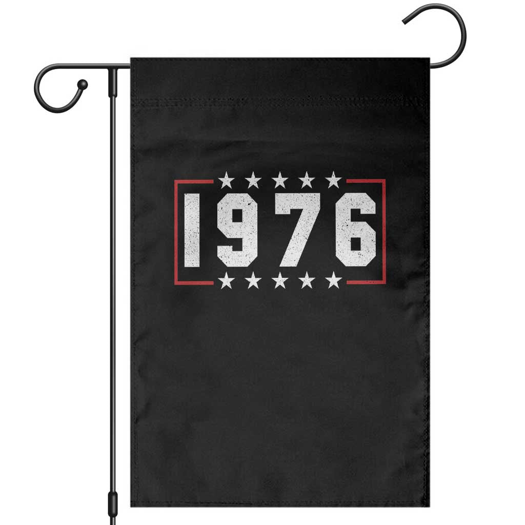 50th Birthday Garden Flag Vintage 1976 50 Years Old Birthday Stars And Stripes TS11 Black Print Your Wear