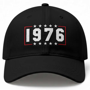 50th Birthday Baseball Cap Vintage 1976 50 Years Old Birthday Stars And Stripes TS11 Print Your Wear