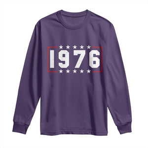 50th Birthday Long Sleeve Shirt Vintage 1976 50 Years Old Birthday Stars And Stripes