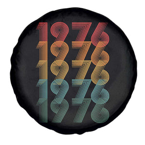 50th Birthday Spare Tire Cover Vintage 1976 Retro 50 Years Old Birthday TS11 Print Your Wear