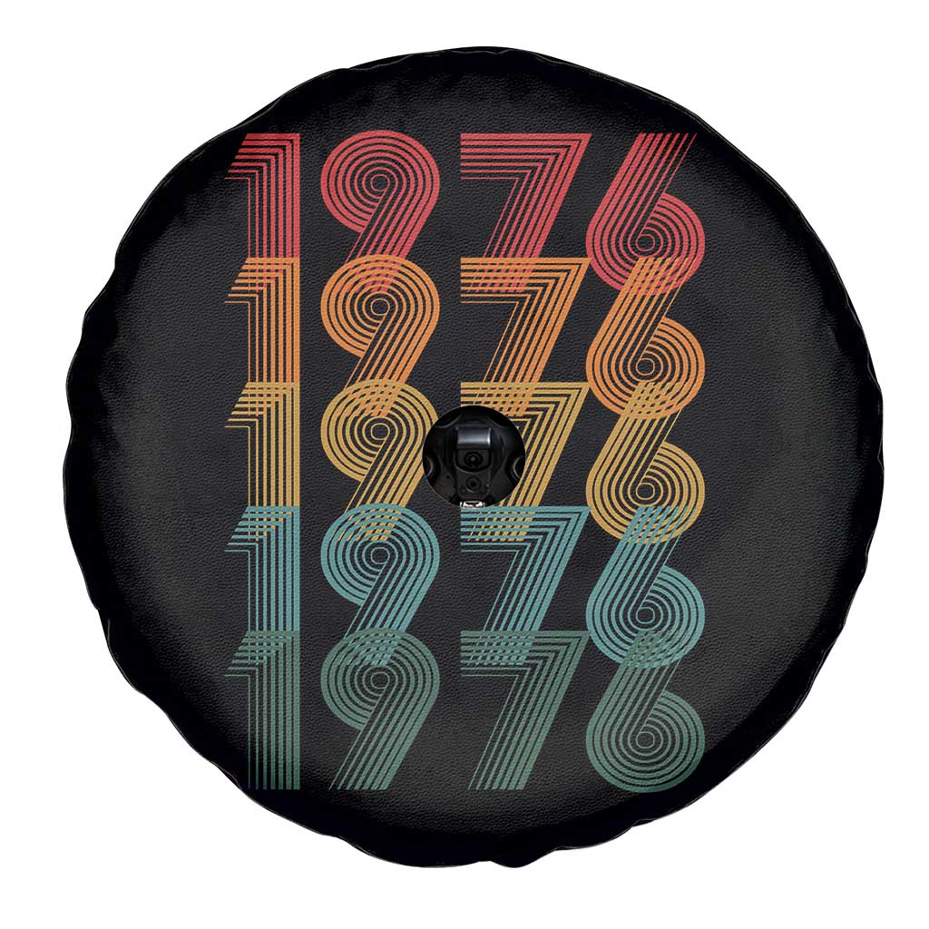 50th Birthday Spare Tire Cover Vintage 1976 Retro 50 Years Old Birthday TS11 Print Your Wear