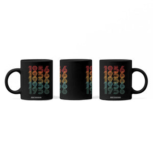 70th Birthday Coffee Mug Vintage 1956 Retro 70 Years Old Birthday