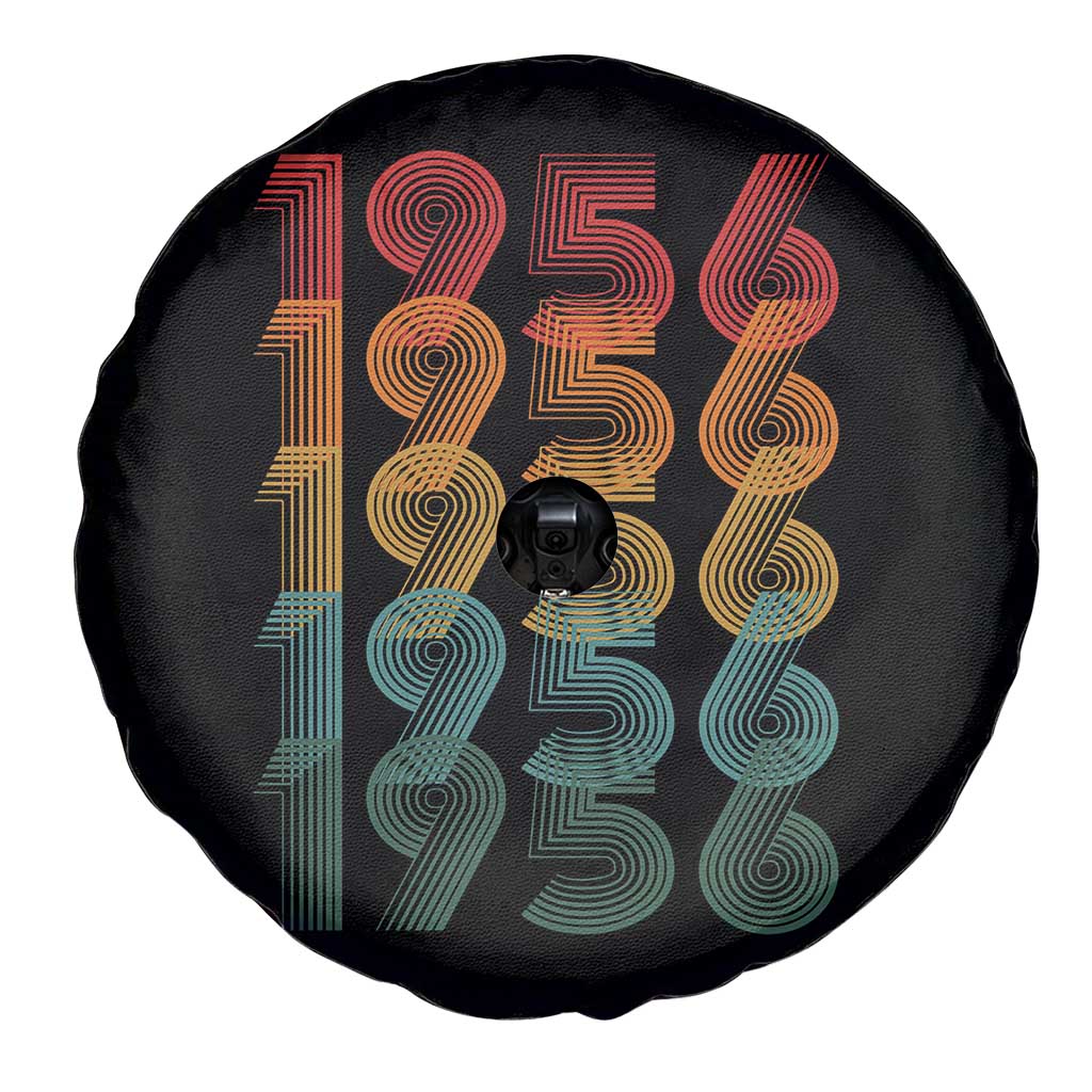 70th Birthday Spare Tire Cover Vintage 1956 Retro 70 Years Old Birthday TS11 Print Your Wear