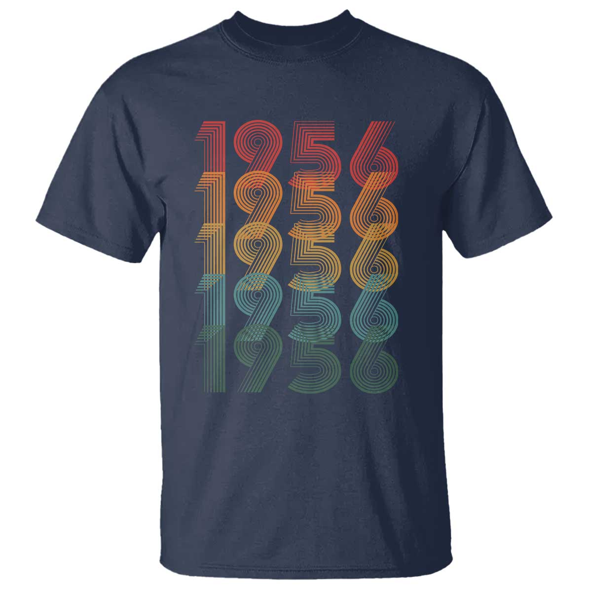 70th Birthday T Shirt Vintage 1956 Retro 70 Years Old Birthday