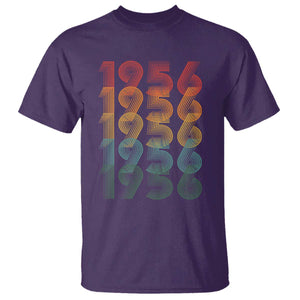 70th Birthday T Shirt Vintage 1956 Retro 70 Years Old Birthday