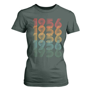 70th Birthday T Shirt For Women Vintage 1956 Retro 70 Years Old Birthday