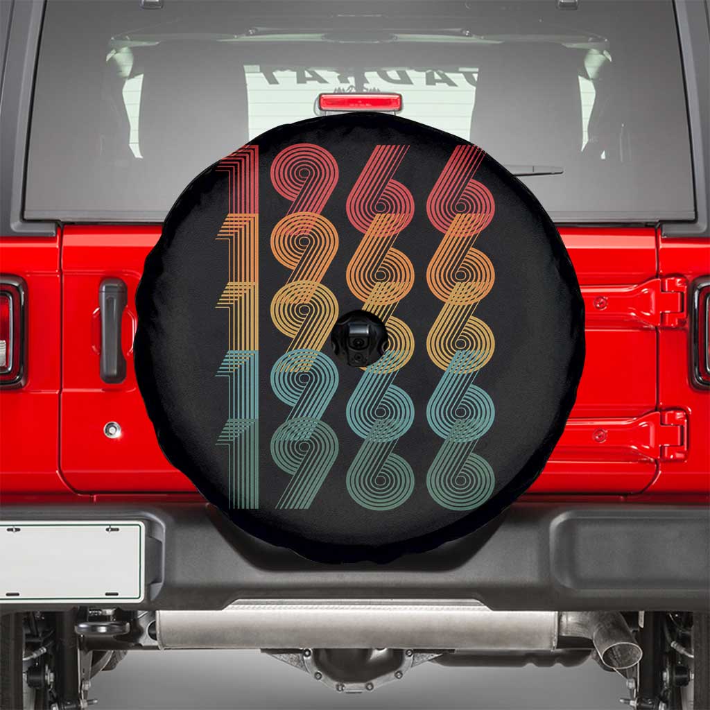 60th Birthday Spare Tire Cover Vintage 1966 Retro 60 Years Old Birthday