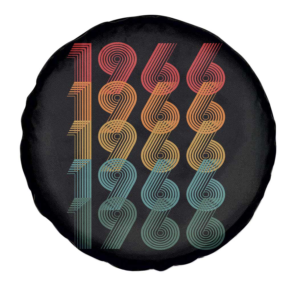 60th Birthday Spare Tire Cover Vintage 1966 Retro 60 Years Old Birthday