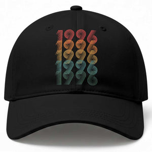 30th Birthday Baseball Cap Vintage 1996 Retro 30 Years Old Birthday
