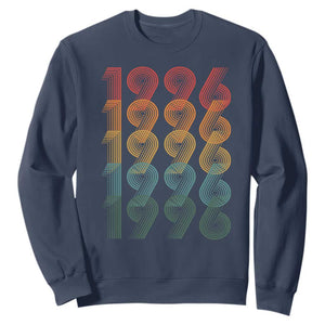 30th Birthday Sweatshirt Vintage 1996 Retro 30 Years Old Birthday
