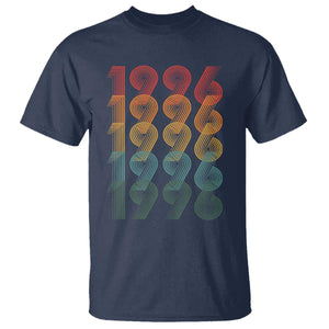 30th Birthday T Shirt Vintage 1996 Retro 30 Years Old Birthday TS11 Navy Print Your Wear