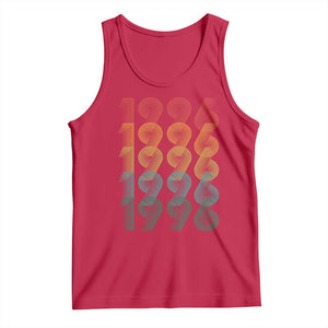 30th Birthday Tank Top Vintage 1996 Retro 30 Years Old Birthday TS11 Red Print Your Wear
