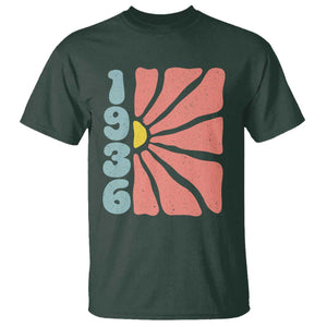 90th Birthday T Shirt Vintage 1936 Boho Flowers 90 Years Old Birthday