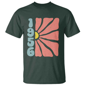 70th Birthday T Shirt Vintage 1956 Boho Flowers 70 Years Old Birthday