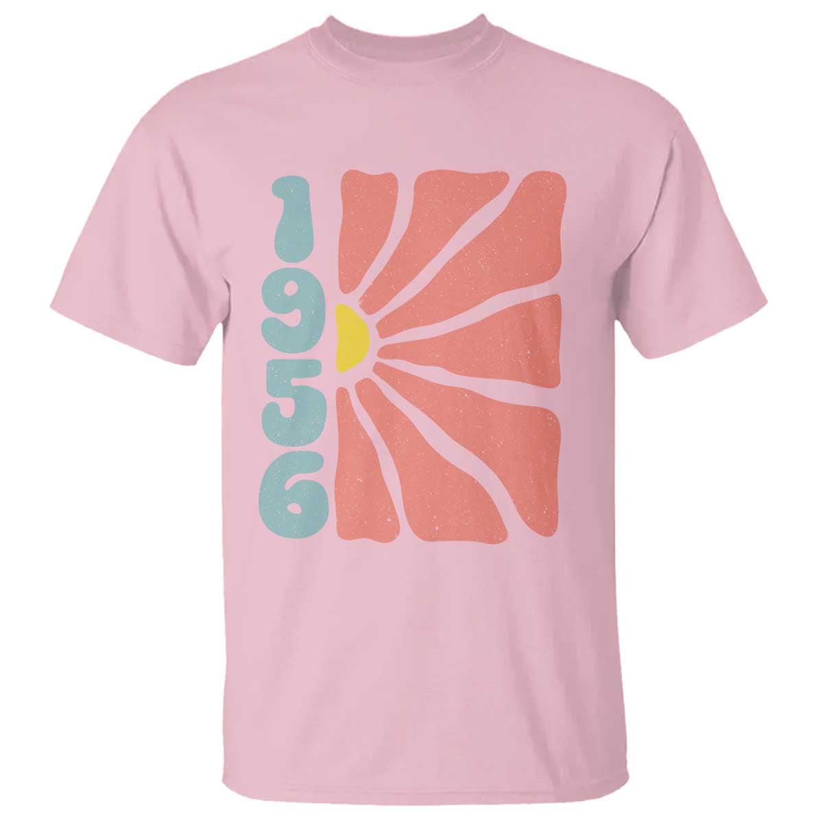 70th Birthday T Shirt Vintage 1956 Boho Flowers 70 Years Old Birthday
