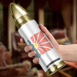 60th Birthday Bullet Tumbler Vintage 1966 Boho Flowers 60 Years Old Birthday