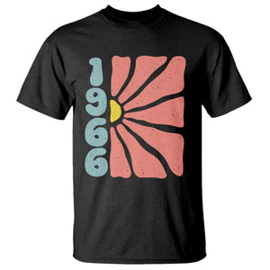60th Birthday T Shirt Vintage 1966 Boho Flowers 60 Years Old Birthday