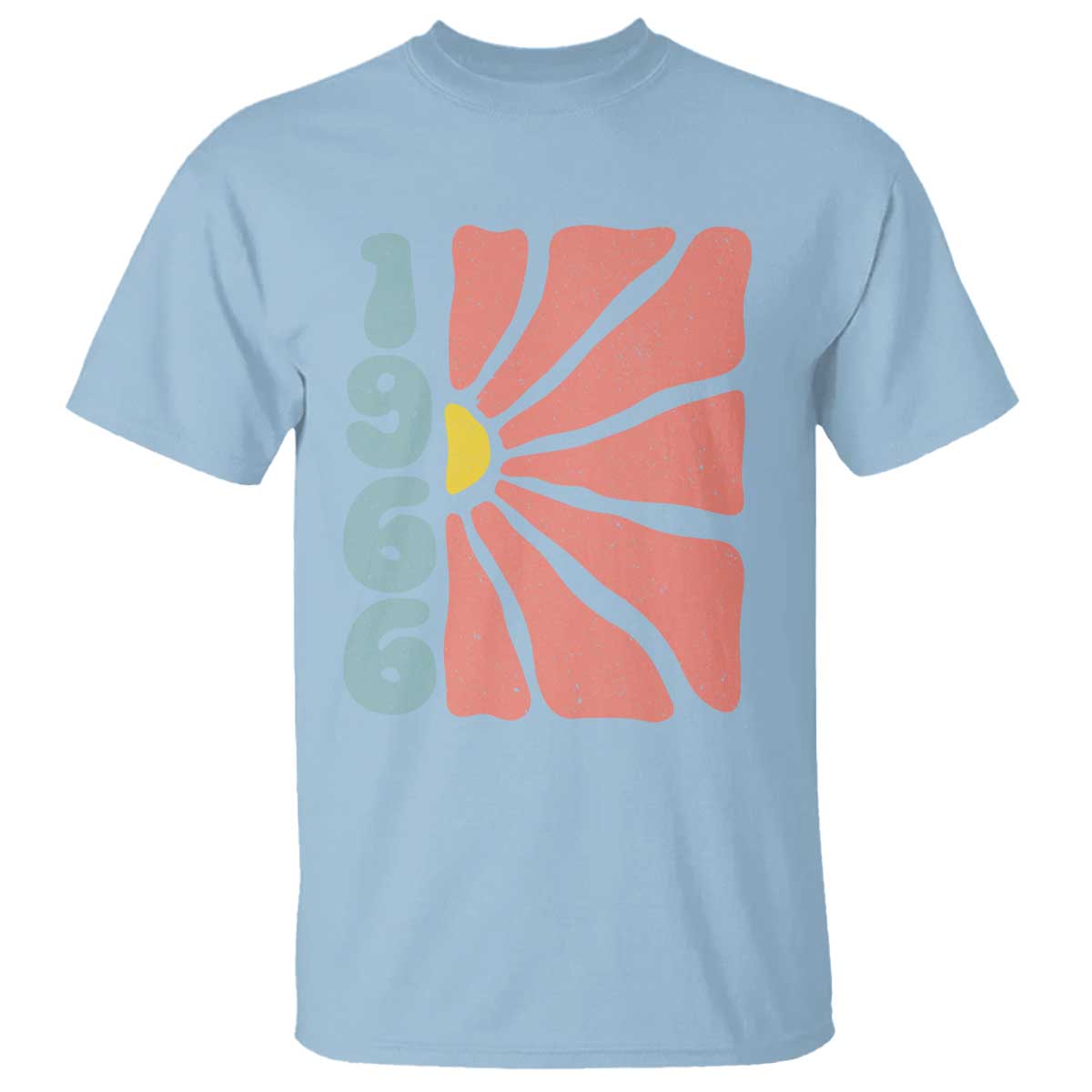 60th Birthday T Shirt Vintage 1966 Boho Flowers 60 Years Old Birthday