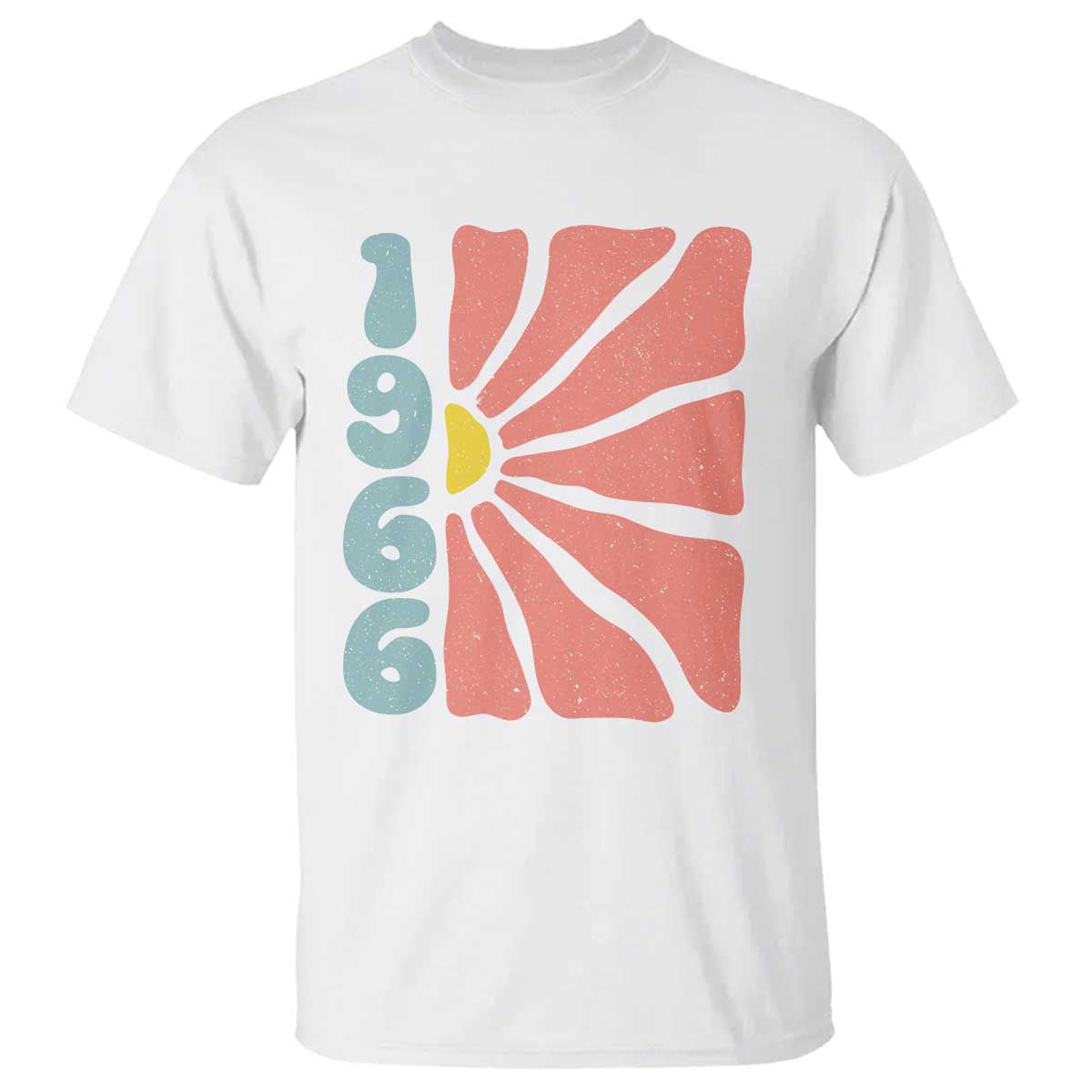 60th Birthday T Shirt Vintage 1966 Boho Flowers 60 Years Old Birthday