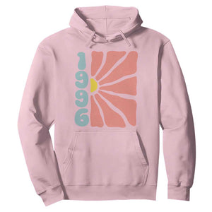 30th Birthday Hoodie Vintage 1996 Boho Flowers 30 Years Old Birthday