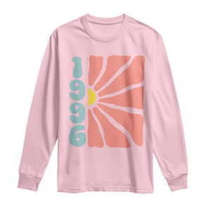 30th Birthday Long Sleeve Shirt Vintage 1996 Boho Flowers 30 Years Old Birthday