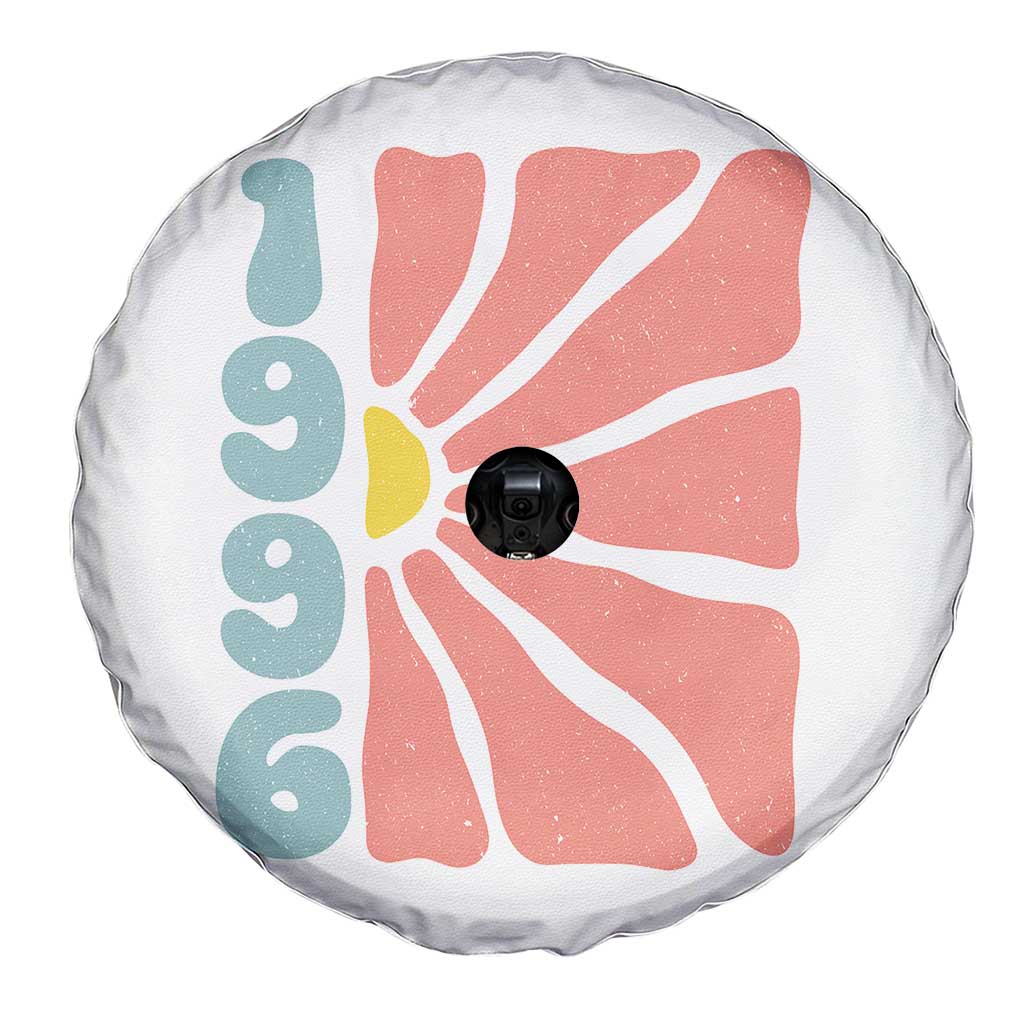 30th Birthday Spare Tire Cover Vintage 1996 Boho Flowers 30 Years Old Birthday