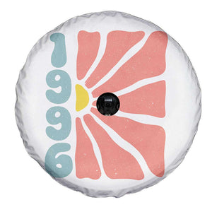 30th Birthday Spare Tire Cover Vintage 1996 Boho Flowers 30 Years Old Birthday